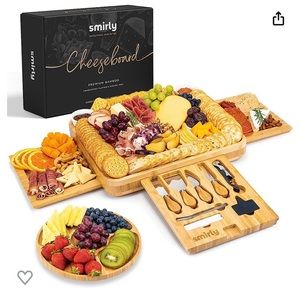 SMIRLY CHARCUTERIE CHEESE BOARD